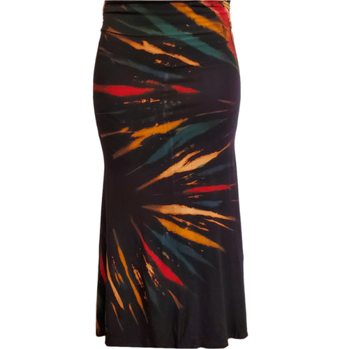 Handpainted Rainbow Skirt