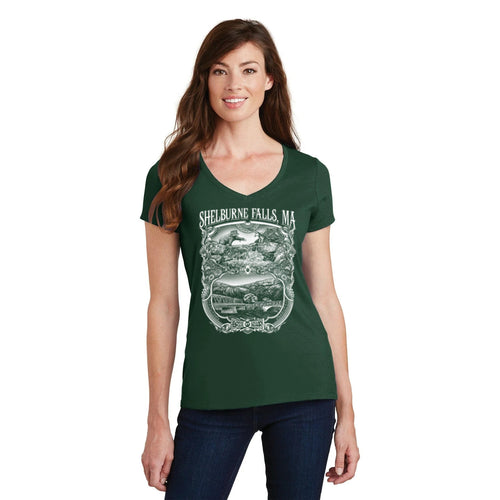 Shelburne Falls V-Neck Tee