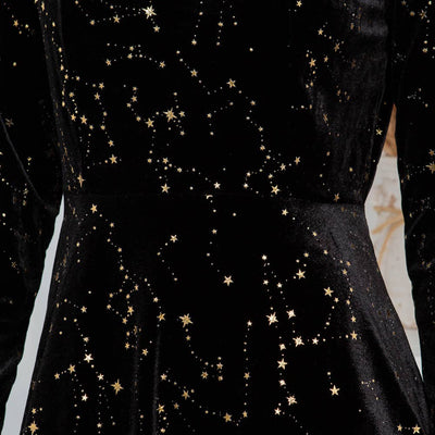 Celestial Velvet Dress
