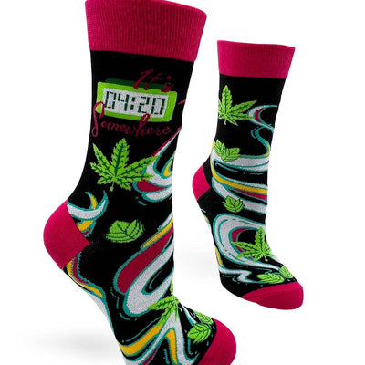 It's 4:20 Somewhere Women's Crew Socks