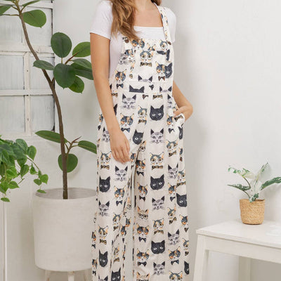 Cat Faces Overalls