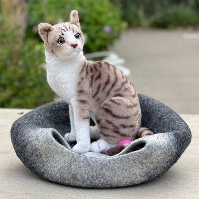 Rainbow Wool Cat Cave