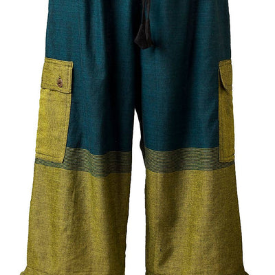 Cotton 3/4 Cargo Pants