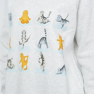 Yoga Cat Sweatshirt