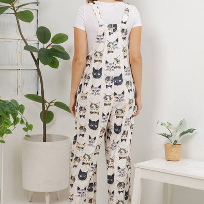 Cat Faces Overalls