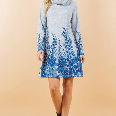 Watercolor Flowers Tunic