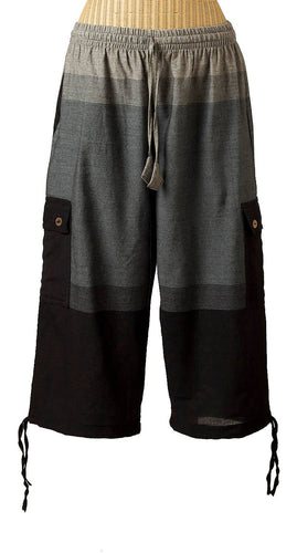 Cotton 3/4 Cargo Pants