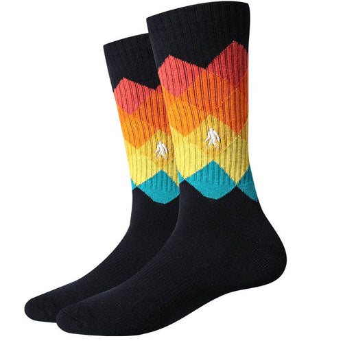 Retro Sunset Active Socks