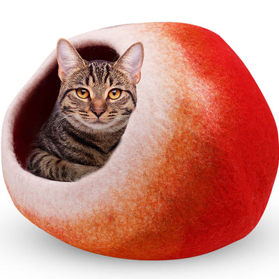 Rainbow Wool Cat Cave