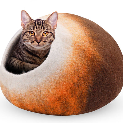 Rainbow Wool Cat Cave