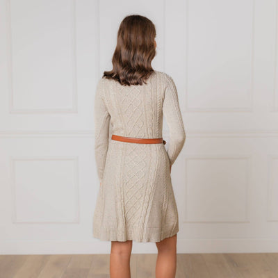 Organic Cotton Sweater Dress