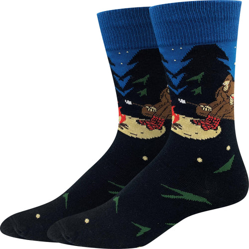 Campfire Bigfoot Socks