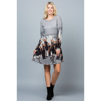 Cats Sweater Dress