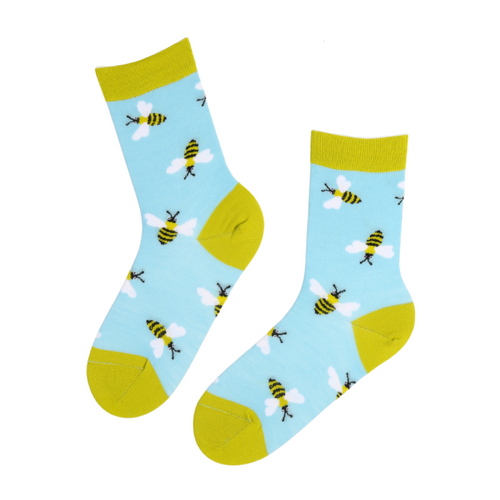 Merino Wool Bee Socks