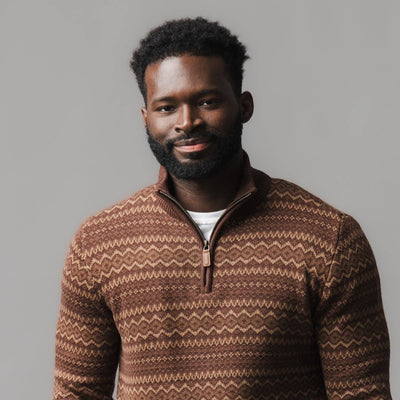 Organic Cotton Half-Zip Pullover