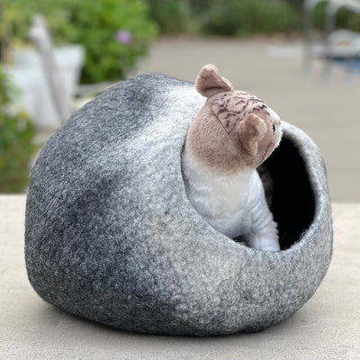 Rainbow Wool Cat Cave