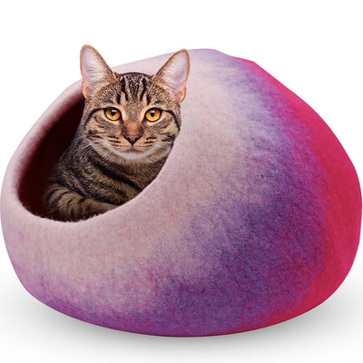 Rainbow Wool Cat Cave