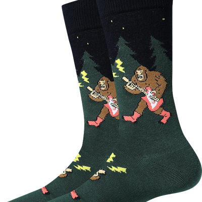 Guitar Bigfoot Socks