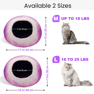 Rainbow Wool Cat Cave