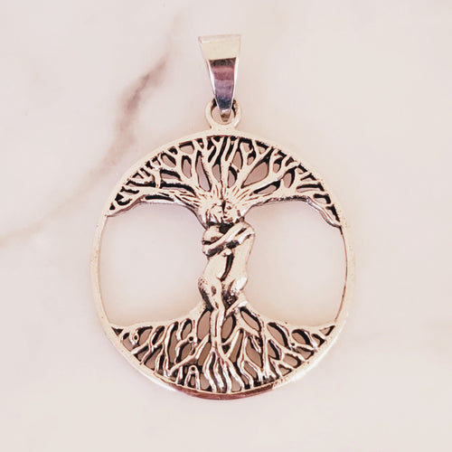 Spirit of the Trees .925 Sterling Silver Pendant