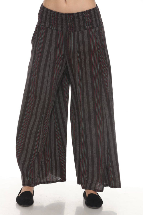 Striped Cotton Pants