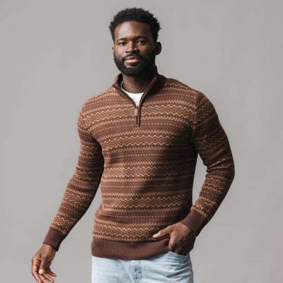 Organic Cotton Half-Zip Pullover