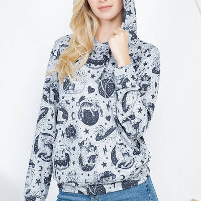 Cat Pullover Hoodie