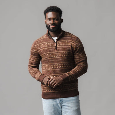 Organic Cotton Half-Zip Pullover