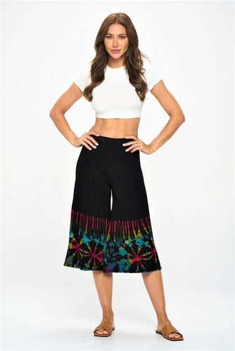 Tie-Dye Capri Pants