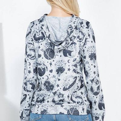 Cat Pullover Hoodie