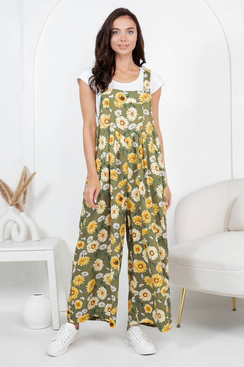Flower Power Overalls