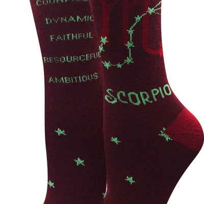 Scorpio Zodiac Socks