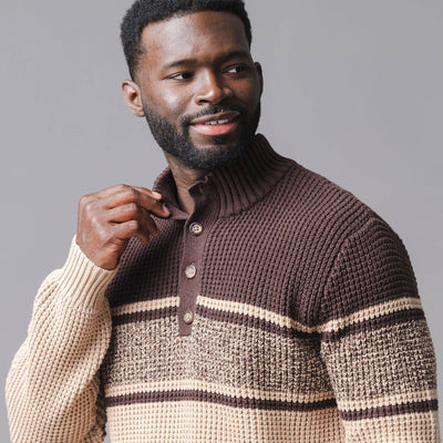 Organic Cotton Waffle Sweater