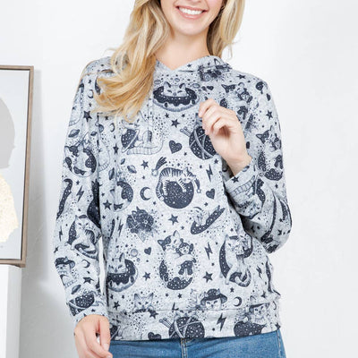 Cat Pullover Hoodie