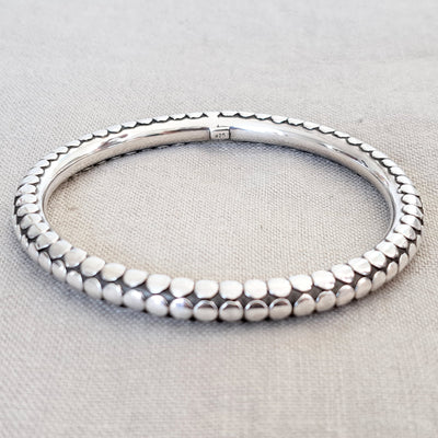 Handcrafted .925 Sterling Silver Bangle from Bali