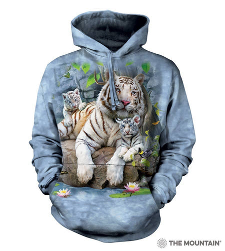White Tigers Adult Hoodie Size X-Large
