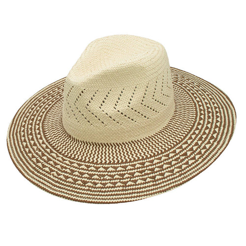 Buenos Aires Panama Straw Arrows Sun Beach Resort Hat
