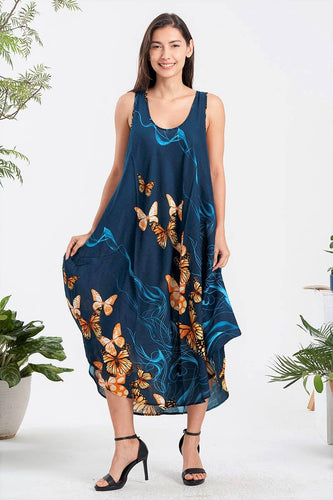 Butterfly Rayon Sundress