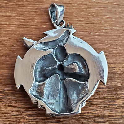 Viking Amulet .925 Sterling Silver Thor Norseman Pendant