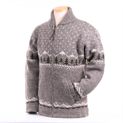 Fleece Lined Wool Sweater